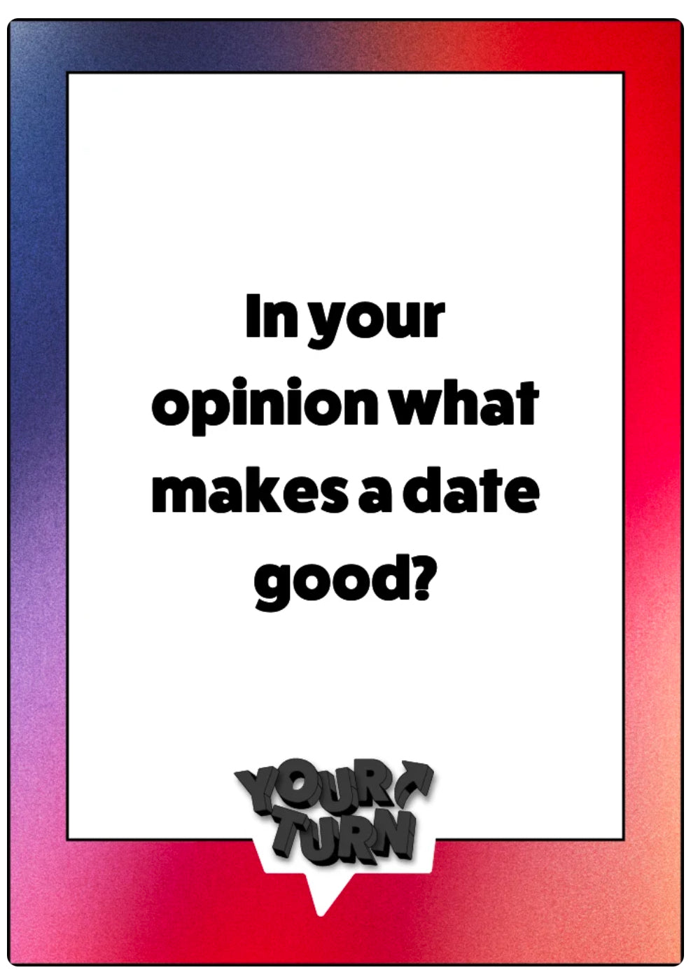 What Are We? Couples Card Game